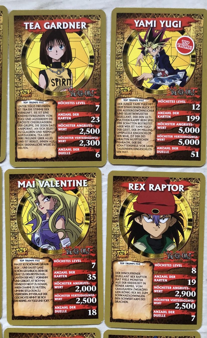 Giochi: TOP TRUMPS - Yu-Gi-Oh! – Usato da Schaffhausen venduto da durruti 2