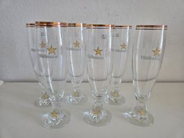 Hürlimann Biergläser 6 Stück