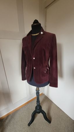 Hirsch Blazer Violett Precious Prachtvoll Glanzstück Gr.38