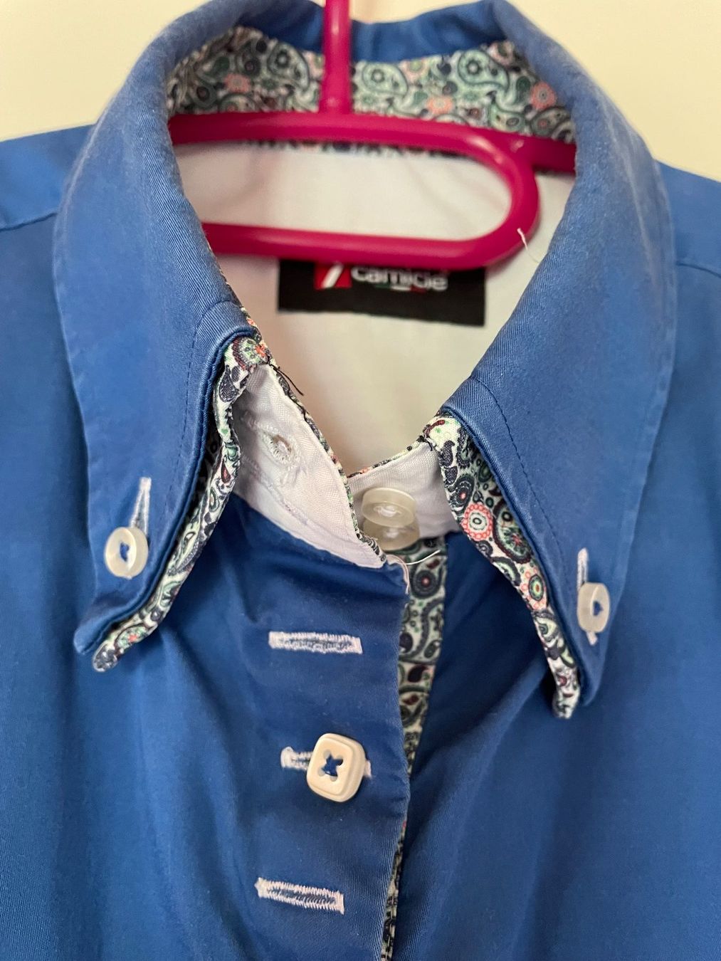 Camicette: Damen Bluse - 7 Camicie, Blau, Gr. S – Usato da Auenstein venduto da sumsum-bn 2