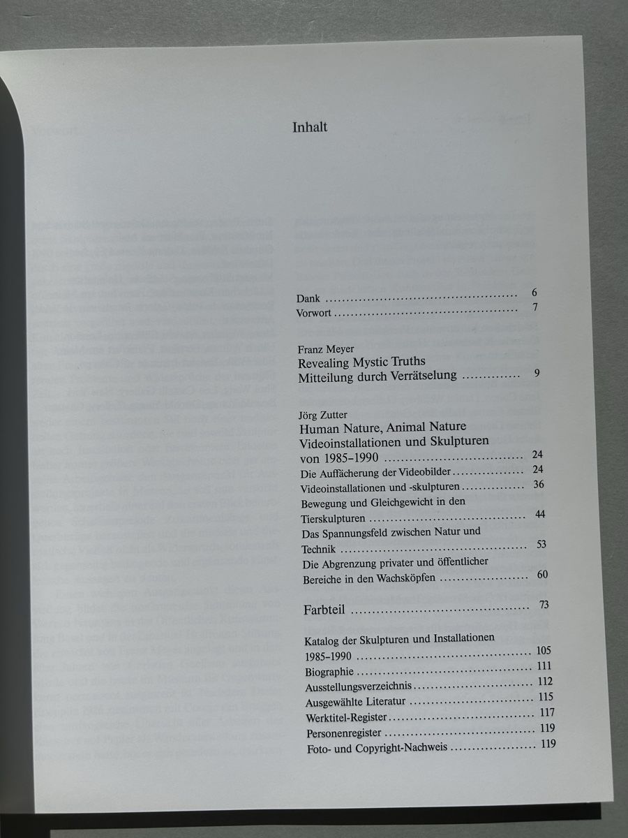 Libri: Bruce Nauman Sculptures & Installations 1985-1990, Book! – Usato da Zürich venduto da Coffeetable88 1