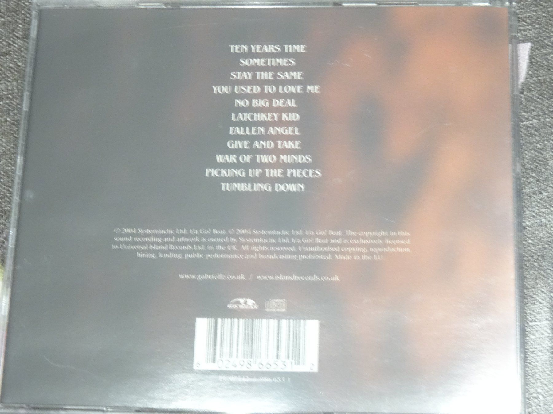 CD: Gabrielle - Play to win CD – Usato da Olten venduto da Disc-Ausverkauf 1