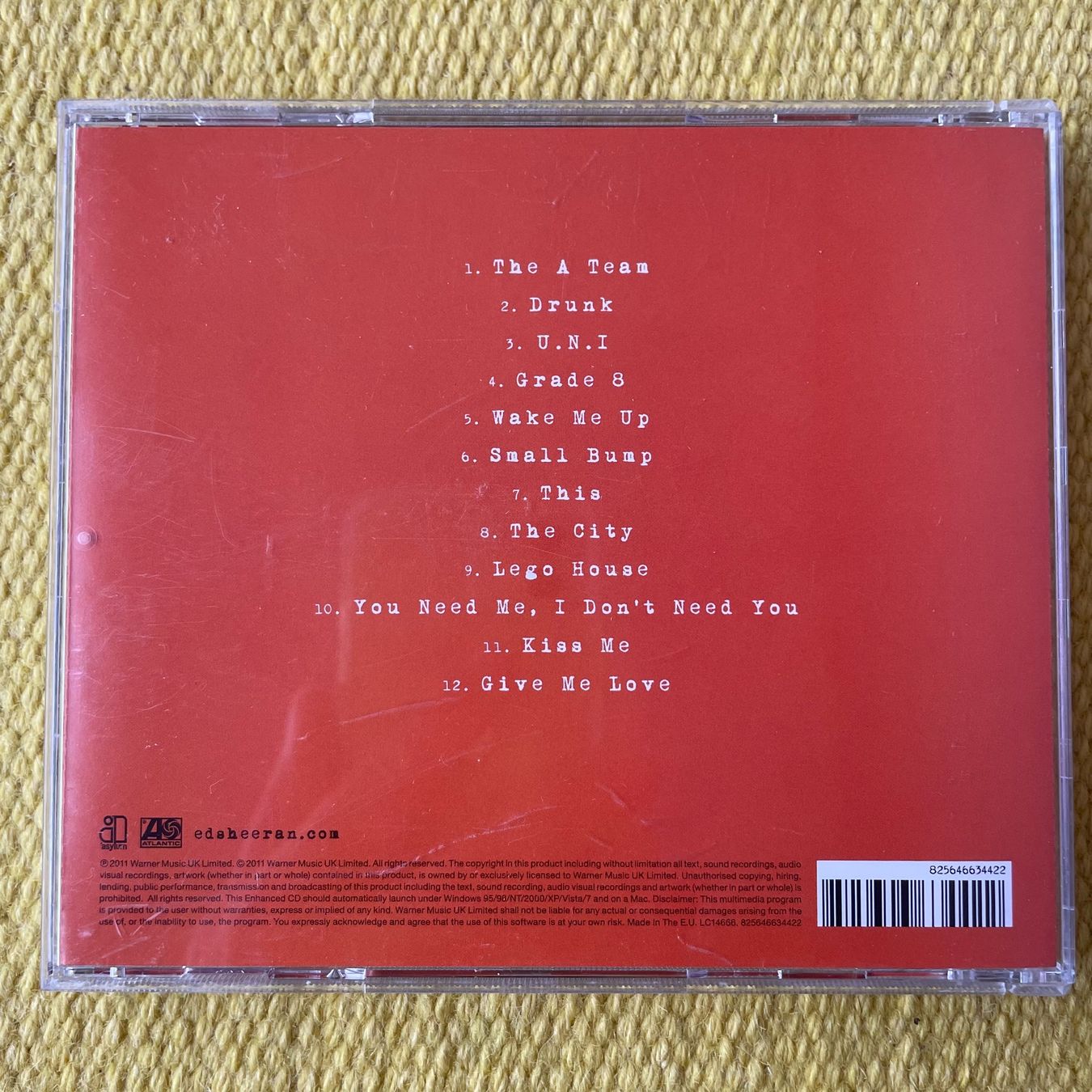 CD: ED SHEERAN-ED SHEERAN – Usato da Rorschacherberg venduto da CD-Roli 1