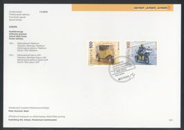 2013, Sammelblatt, Europa Postfahrzeuge, Nr. 823