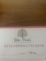 Geschenkgutschein Sén Thai