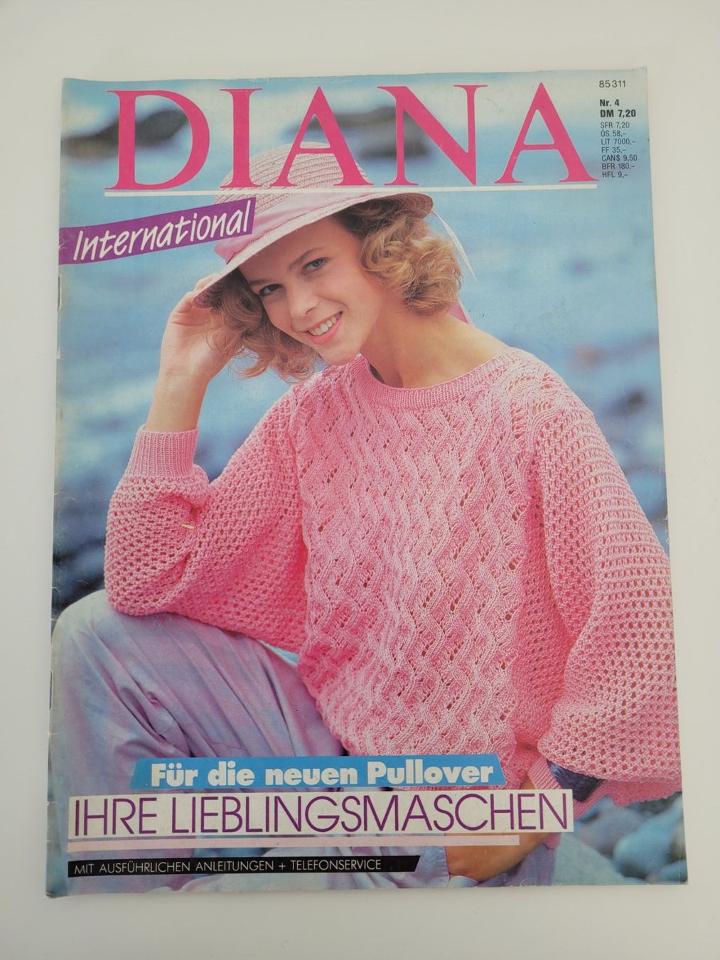 Cartamodelli: Diana Zeitschrift Stricken Nr. 4 – Usato da Aarburg venduto da NDK