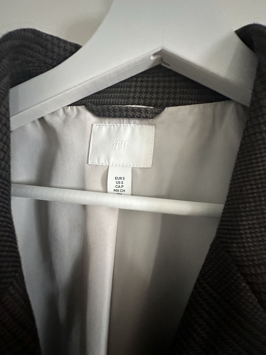 H&M Jacken: Chic H&M Checked Blazer, Size 40, Autumn Style – Neu (gemäss Beschreibung) aus Uster von Ehol01 3