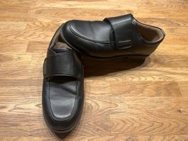 Schwarze Halbschuhe Gr.37