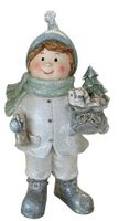 Weihnachtsdeko Figur 31 cm Geschenke