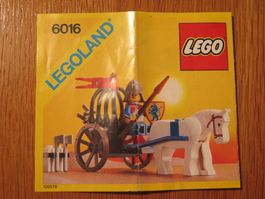 Lego Castle 6016 Knights Arsenal Kutsche