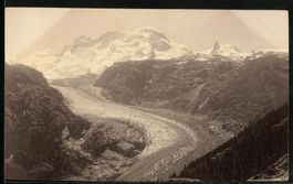 Fotografie Zermatt, Ausläufe des Gorner