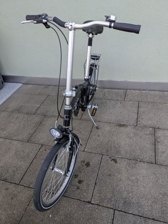 Faltrad, Klappvelo, Klapprad, Citybike von Cyco 20" schwarz (Gebraucht) in  Uznach fr CHF 70  nur Abholung auf Ricardo kaufen