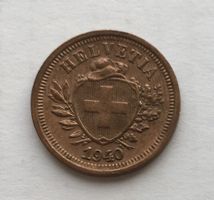 1940 1 Rappen unz