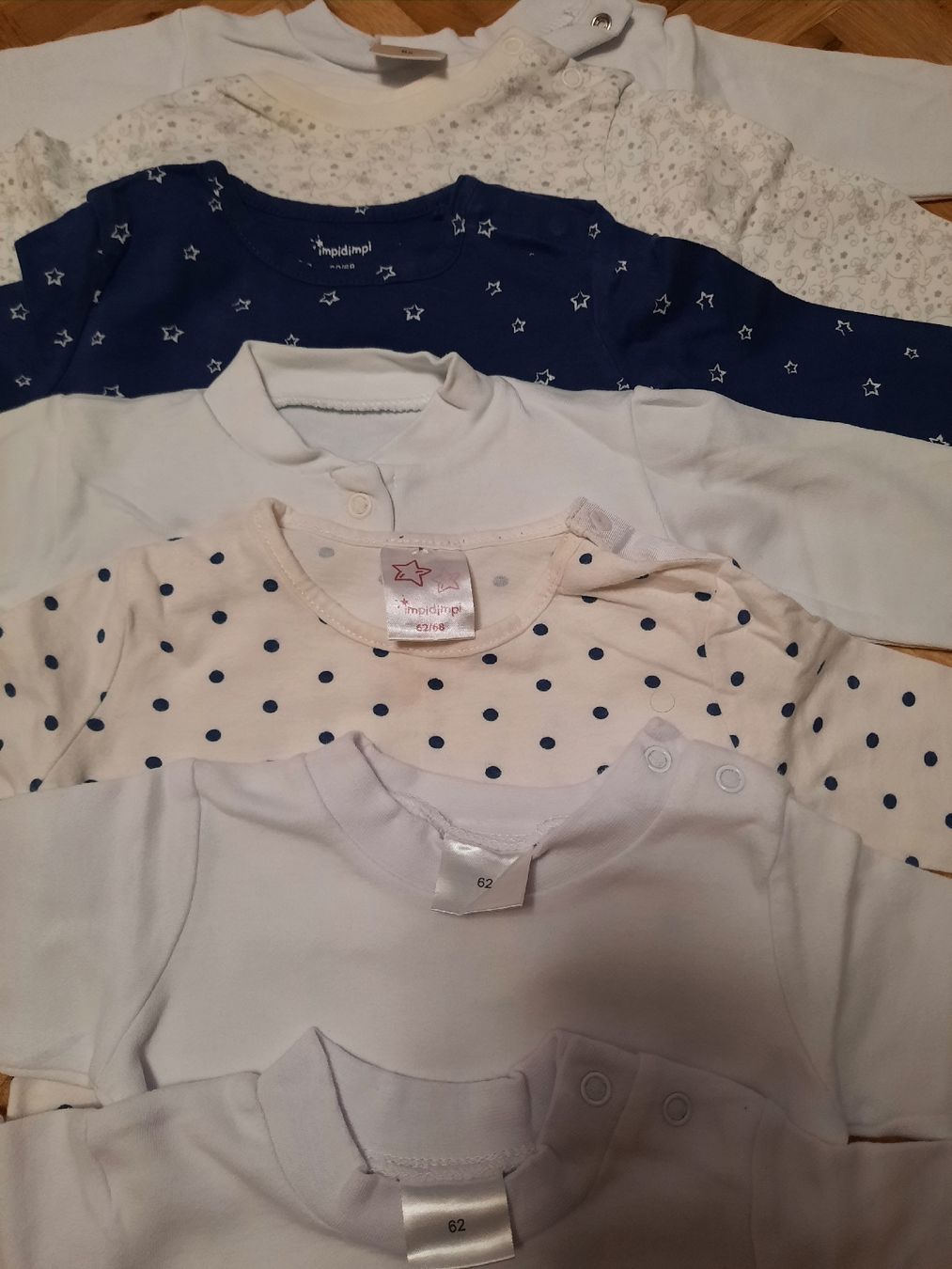 Kleiderpakete & -sets: 7er Set Lamgarmshirt Gr, 62, 100% Baumwolle – Neu (gemäss Beschreibung) aus Ettingen von Guggerin 1