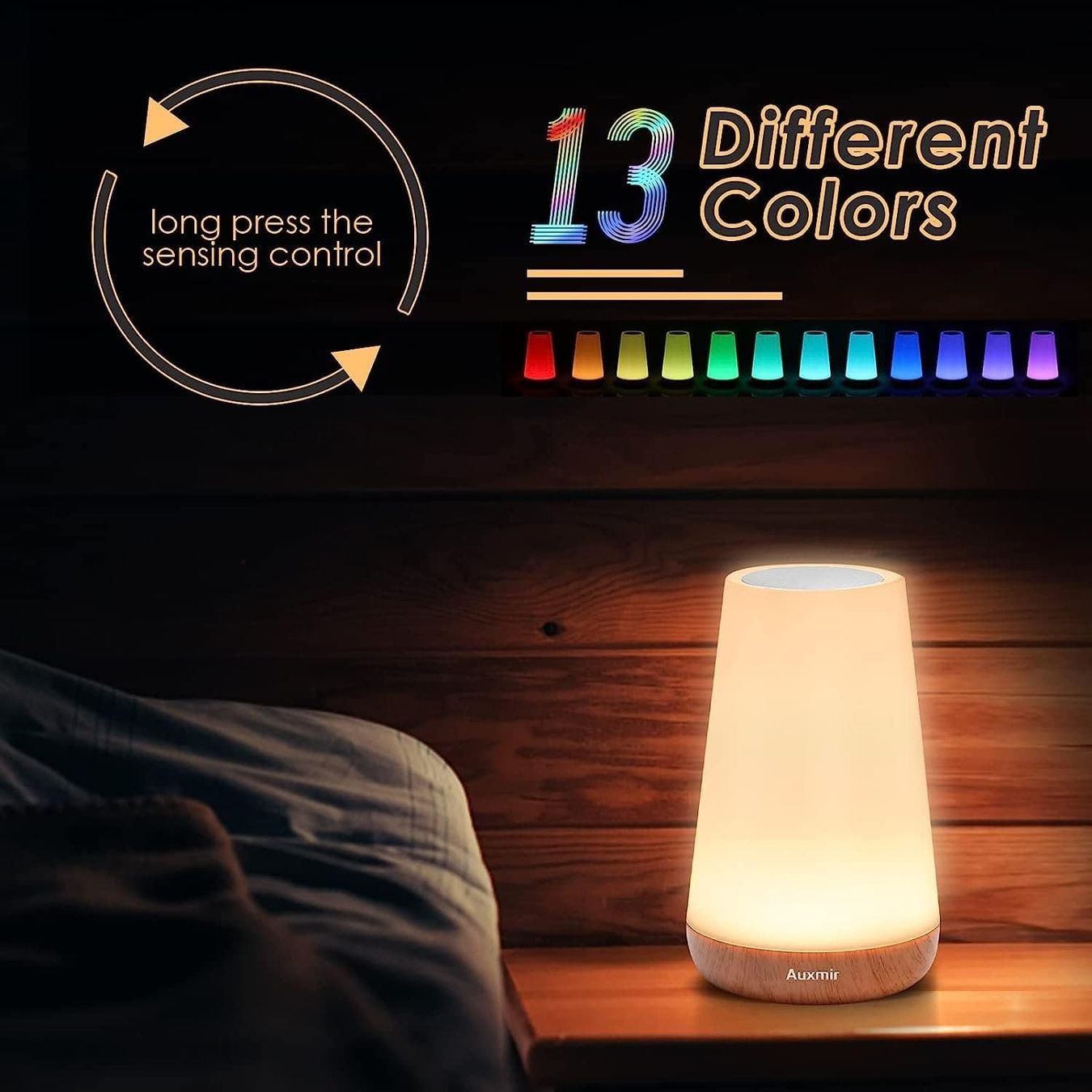 Lampade: LED Nachttischlampe Touch Dimmbar – Nuovo e nell'imballaggio originale da Nuglar venduto da SaleRitter