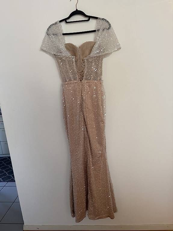 Vestiti: Elegantes Glitzer-Abendkleid mit Perlen  – Usato da Kilchberg ZH venduto da ari_28gp 2