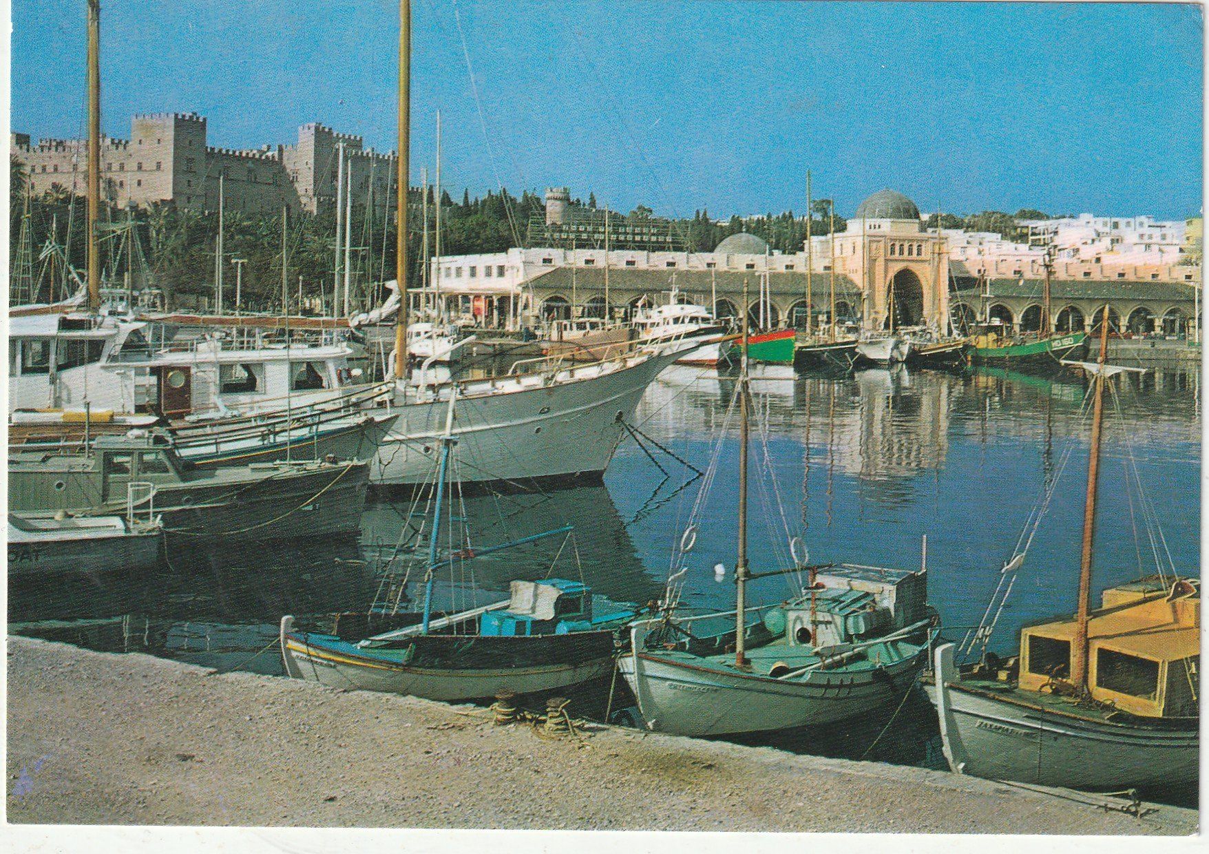 Cartoline postali: Rhodos  Schiffen – Usato da Lumbrein venduto da made02