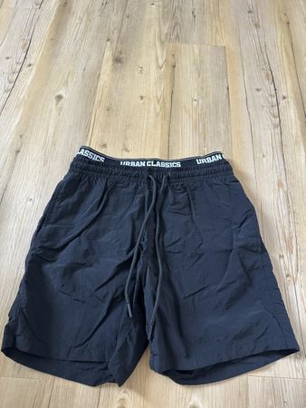 Badehose Urban Classics 2 in 1 schwarz Grösse S