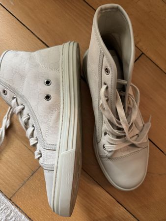 Gucci Hightop Trainers, Size 36, Great Condition, Canvas 👟