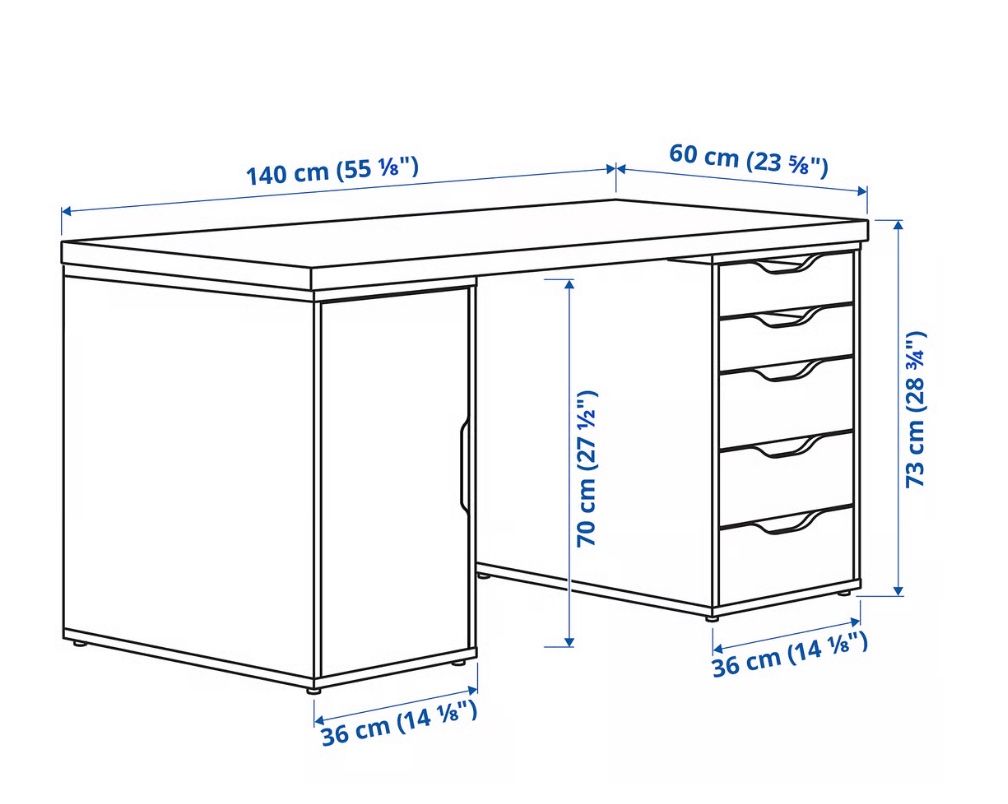 Ikea Bureaux: Bureau IKEA LAGKAPTEN / ALEX – D'occasion à La Neuveville par ste_rk86 8