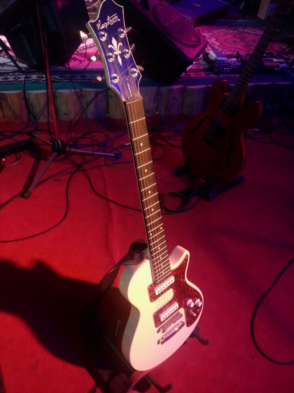Hagström Strumenti musicali: Hagstroem Gitarre Metropolis-S – Usato da Safenwil venduto da Zappi1969 3