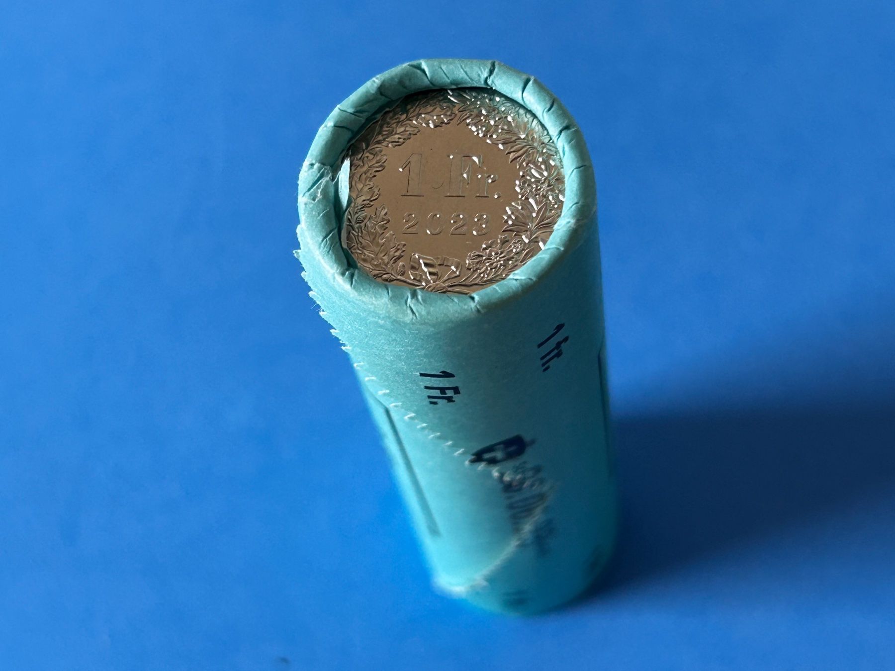 Tutti le monete: 1 Franc / Franken 2023 UNC coin roll – Nuovo (secondo la descrizione) da Corcelles NE venduto da AJKader 3