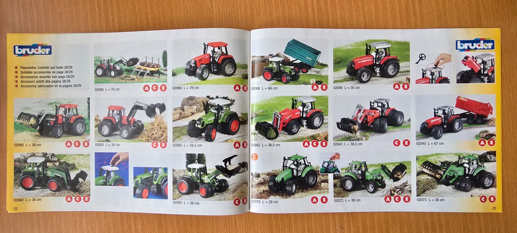 Bruder Giocattoli: Katalog Bruder 2006 (Format A5 - 32 Seiten) – Nuovo (secondo la descrizione) da Wallisellen venduto da Walter8304 2