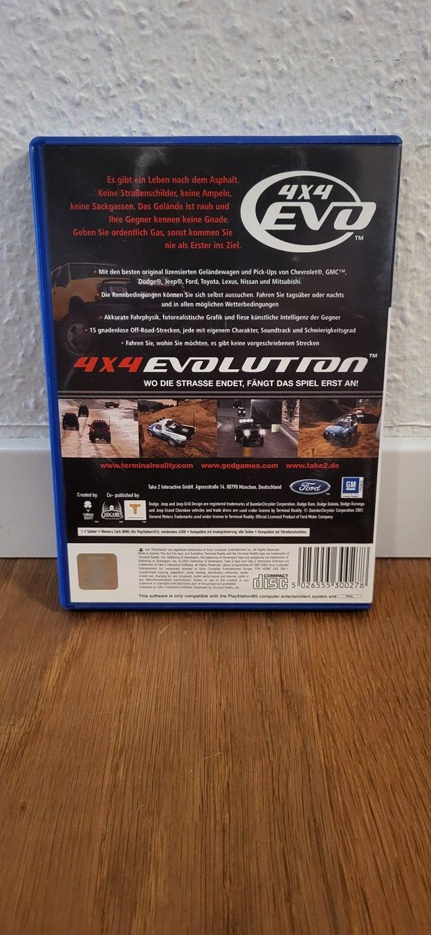 Sony Giochi: PS 2 - 4x4 Evolution – Usato da Münsingen venduto da DigitaleSpielecke 1