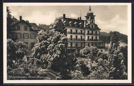 AK Walzenhausen, Hotel Kurhaus, 1928