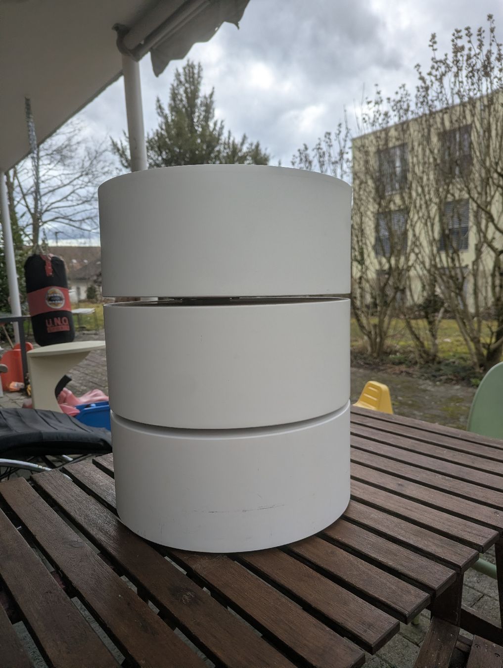 Tables: Retro Space-Age Modular Storage Cabinet Side Table – D'occasion à Erlinsbach SO par Meytalien 2