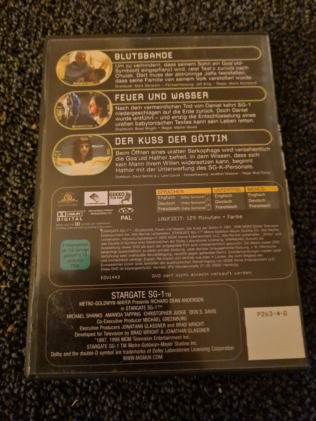 Alle DVDs: STARGATE SG1 – Gebraucht aus Ruswil von Ruck.Zuck. 1