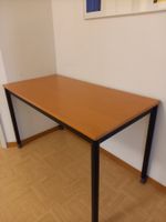 Schreibtisch IKEA Serie Effektiv Buchendekor/Metallgestell