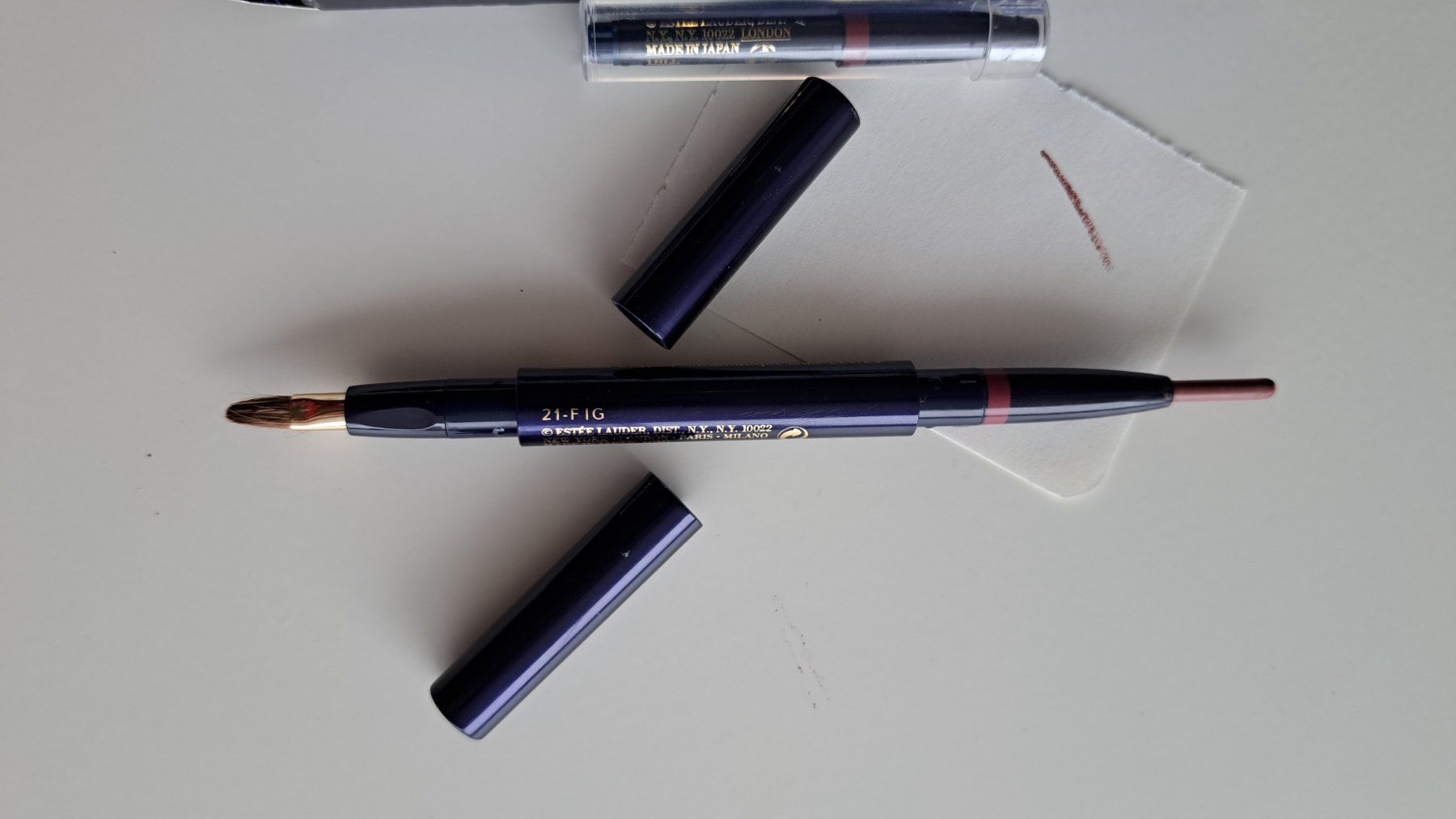 Estée Lauder Make-up: Estee Lauder Automatic Lip Pencil Duo - 21 Fig – Usato da Schliern b. Köniz venduto da Potpourri 3