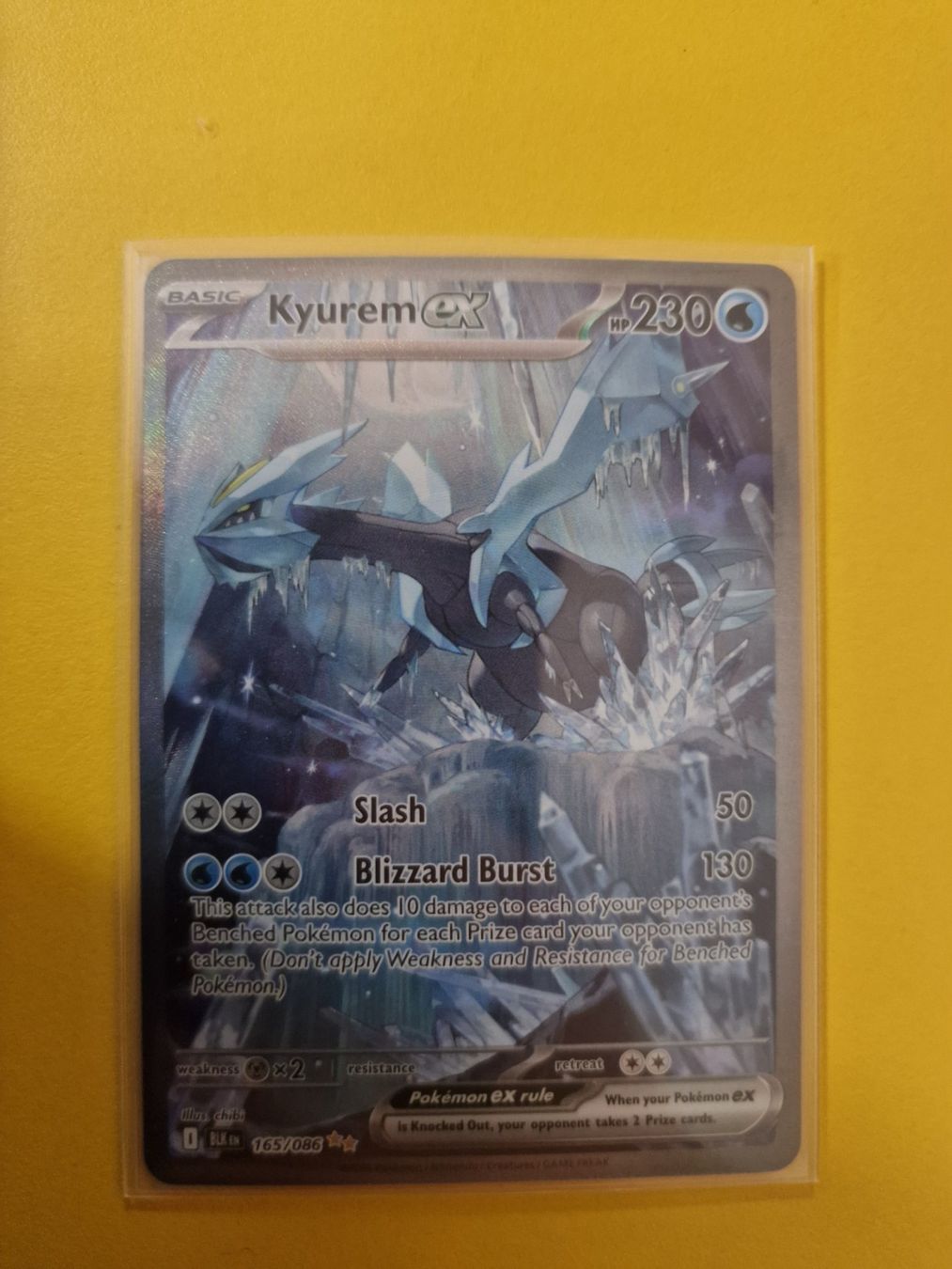 Pokémon Sammelbilder & Trading cards: Pokemon Kyurem ex Black Bolt 165/086 ENG – Gebraucht aus Winterthur von picha13