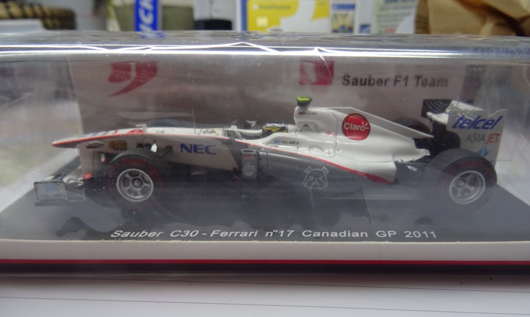 Spark Modellini d'auto: Sauber C30 Ferrari – Usato da Court venduto da Cedos