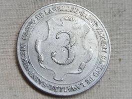 Token - gettone - "Casino de la Vallée de Saint Vincent"