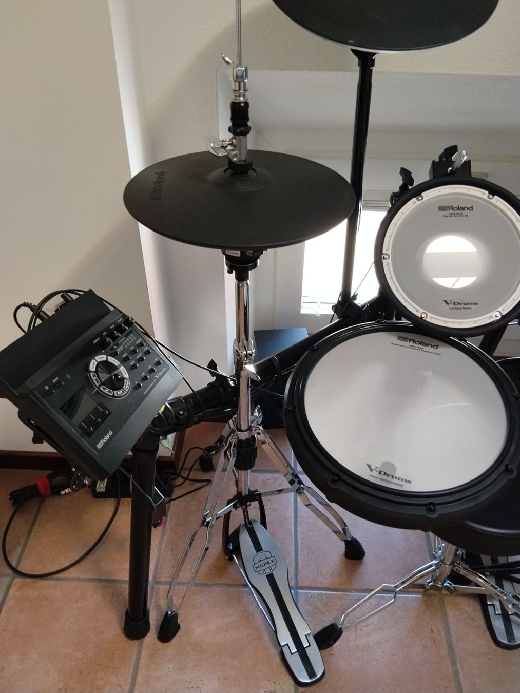 Roland Strumenti musicali: Roland TD-17KVX E-Drum + Mapex, casse e sgabello – Usato da Mendrisio venduto da ccl_s9xj 2
