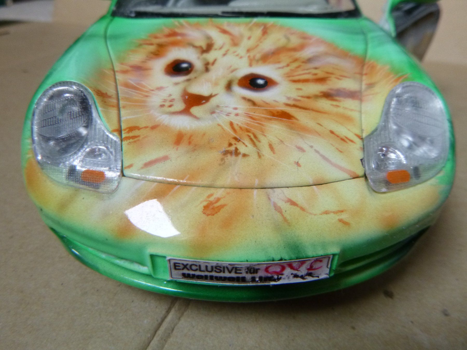 Bburago Modellini d'auto: Porsche 911 Carrera Airbrush Katze – Usato da Chur venduto da oriori