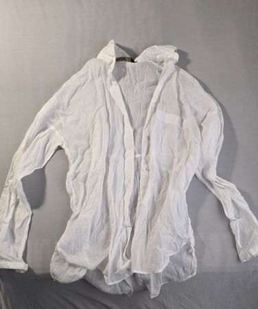 Damen Hemd durchsichtig XS