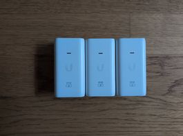 3x Ubiquiti U-POE-af PoE Adapter