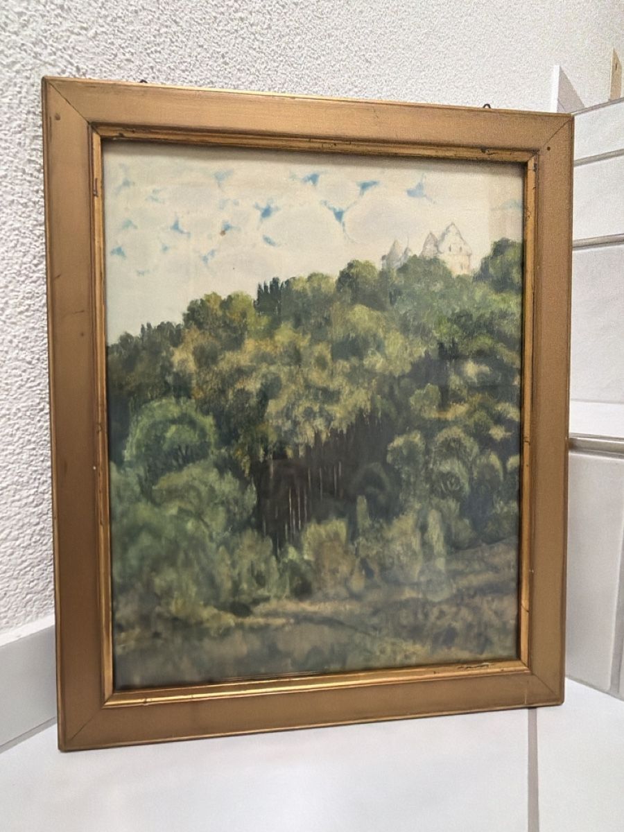 Dipinti: Altes Aquarell, Schloss Wildegg. – Usato da Biberist venduto da Momo33 4
