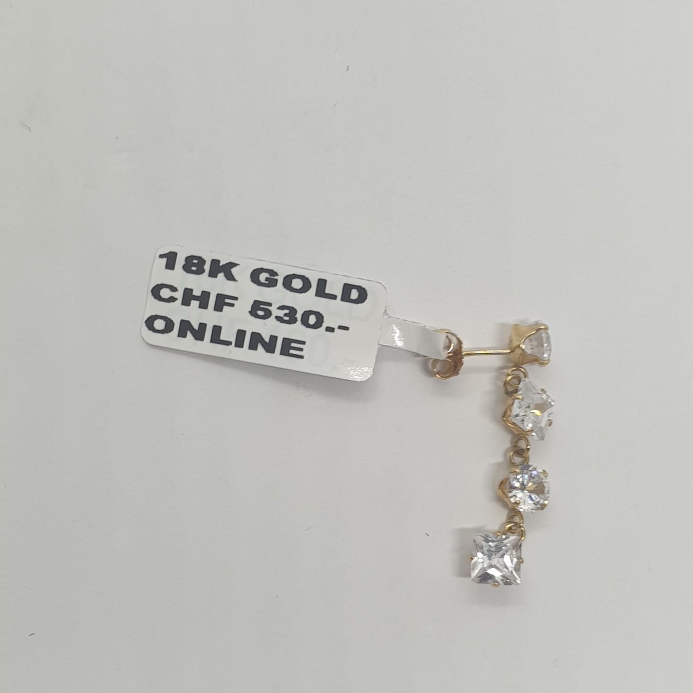 Ohrringe & -stecker: Echt 18K Gold Ohrhänger – Gebraucht aus Luzern von Luzern-Goldhaus 2