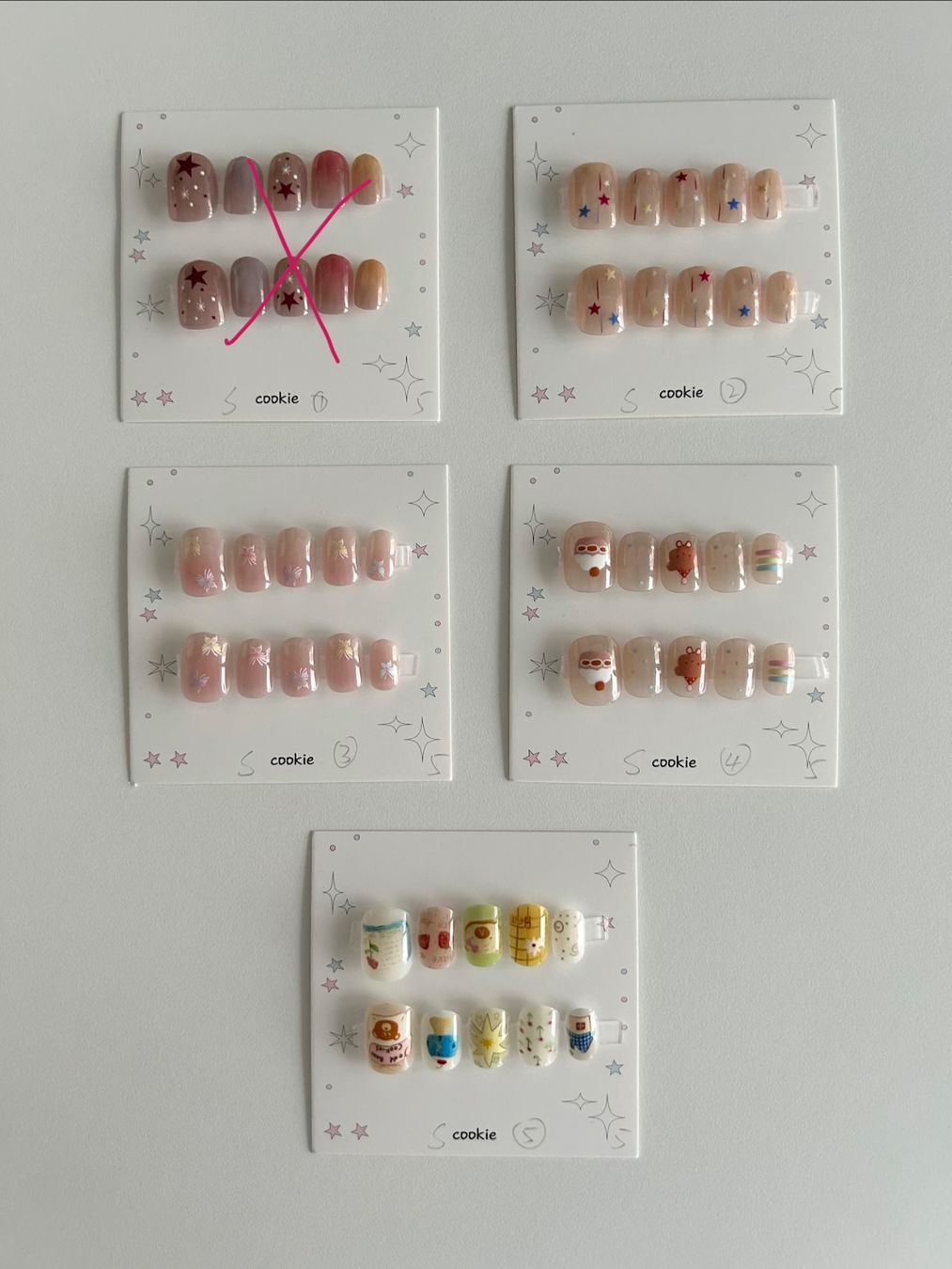 Unghie finte: Press-on nail  - New - size S – Nuovo (secondo la descrizione) da Basel venduto da lau_982w 1
