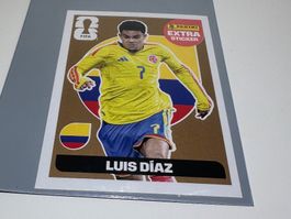 Panini Extra Sticker Bronze COL Luis Diaz