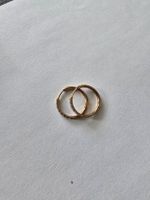 Grosse Purelei Creolen mit Zirkonia - roségold