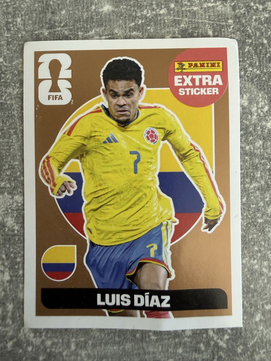 Panini Carte collezionabili: Extra panini Luis Diaz – Nuovo (secondo la descrizione) da Thun venduto da sergio1981