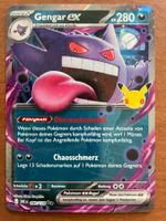 Pokemon Gengar eX 30 Jahre (Versand gratis)