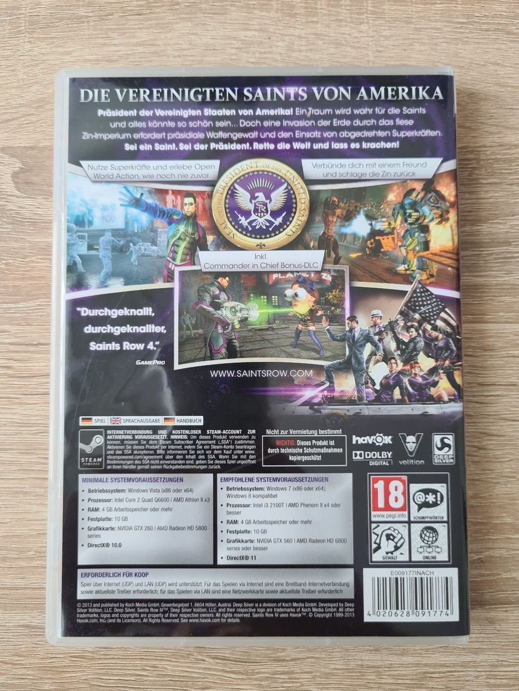 Giochi: Saints Row IV - Commander Edition - PC – Usato da Carouge GE venduto da Franllo 1
