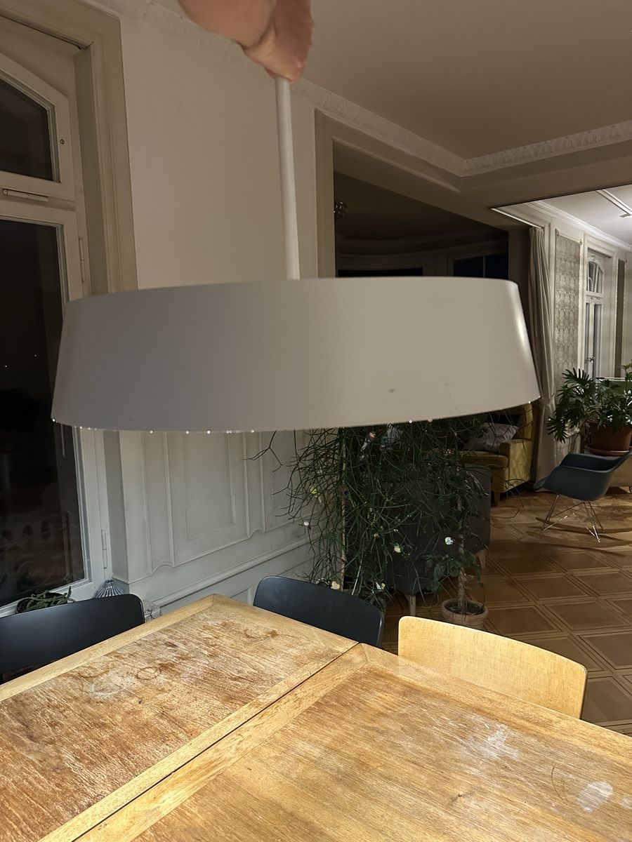 Lustres & lampes de plafonds: Deckenlampe Ring Weiss – D'occasion à Hilterfingen par Till.Eulenspiegel 1