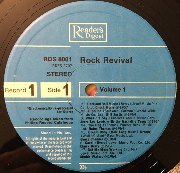 Dischi in vinile: Rock Revival (6 LP-Box-Set, Reader's Digest) – Usato da Grüningen venduto da azulvinyl 4